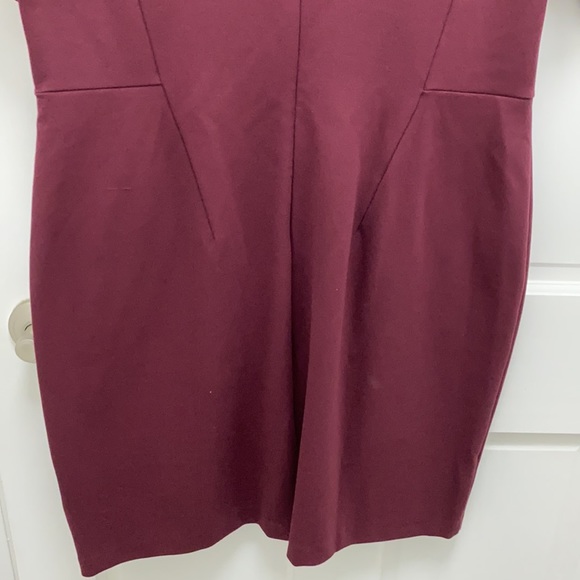 NWT Burgundy/Maroon Sheath Dress size 12 Petite - Picture 6 of 6